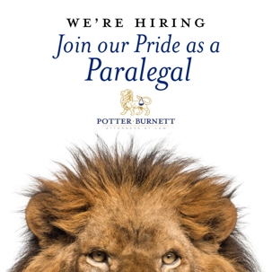 Now Hiring: Paralegal