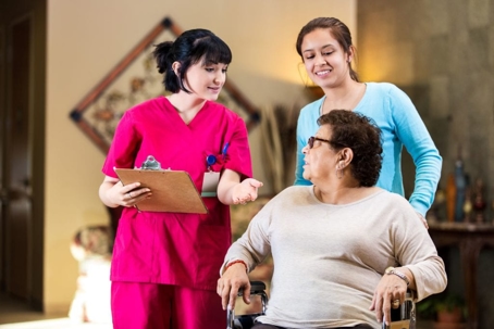 Nursing home patient